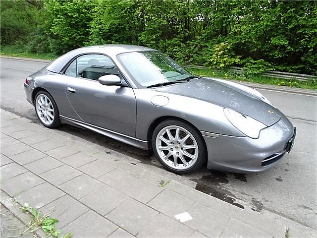 Left hand drive PORSCHE 911 996 3.6i Tiptronic Carrera Cabrio